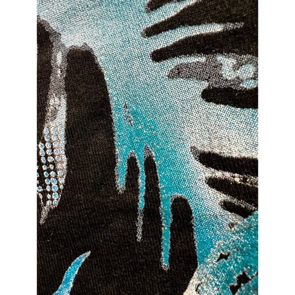 JMS Black whimsy dragonfly dress tee NWT plus sz 1X 16W - Picture 3 of 5